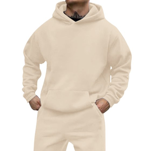 Sweat à capuche décontracté pour hommes et femmes personnalisé Sweat-shirt pull de couleur unie Personnalité de la rue pour l'hiver Logo personnalisé Marque Top sweat à capuche - Product Image 2