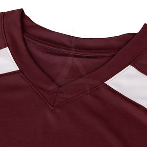 เสื้อซอฟต์บอลคุณภาพสูง แห้งเร็ว ระบายอากาศได้ดี สวมใส่สบาย ผลิตจากโพลีเอสเตอร์ 100% คอวี สีและโลโก้ปรับแต่งได้ตามต้องการ รับผลิตแบบ OEM - Product Image 4