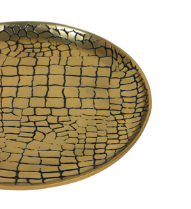 Plateau rond en métal de haute qualité accessoires de cuisine ménage table décorative à bas prix - Product Image 3