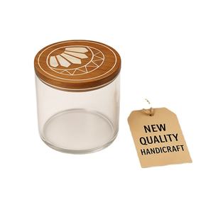 Boîte de rangement carrée en bois d'acacia et acrylique, plateau en bois fait main, organisateur de luxe pour bijoux, fruits secs, décoration intérieure - Product Image 3