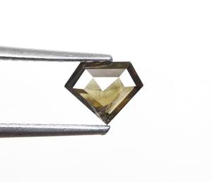 0,57 CT 5,1x6,3 MM Diamante Pentágono de color elegante suelto natural para anillo de compromiso - Product Image 4