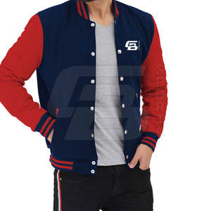 Veste d'université Lettermen coupe-vent de haute qualité pour hommes Logo personnalisé support en tissu léger tissage non tissé-pour l'hiver Service OEM - Product Image 2