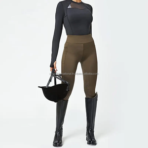 Nos culottes d'équitation sont équipées d'un style structuré avec deux grandes poches, idéales pour le téléphone ou quelques friandises pour chevaux - Product Image 1