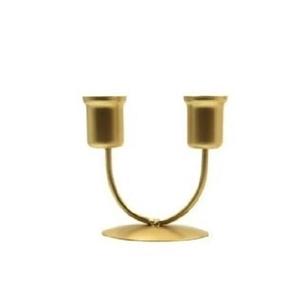 Ensemble de lanternes et bocaux à bougies en métal et laiton pour mariage, décoration de table à dîner - Product Image 1