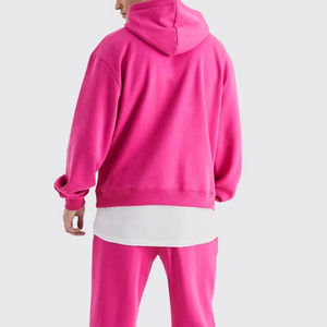 Survêtements d'hiver pour hommes de qualité supérieure 2025, nouvelle mode, vente en gros, couleur unie personnalisée, 100% polyester polaire unisexe - Product Image 3