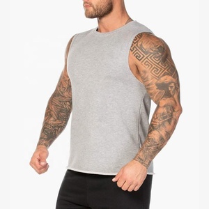 2025 Good Quality <b>Men's</b> Cotton <b>Men</b> Gym Fitness Tank top Custom New Fashion Desig Streetwear <b>Mens</b> Gym Cotton <b>Singlets</b> - Product Image 2