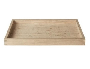 Custom Lightweight Rectangular Wooden Serving Tray with <b>Copper</b> and Iron Finish for Decorative Use in Kitchen - Product Image 5