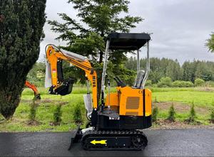 LIVRAISON GRATUITE MIVA VA15C MINI-EXCAVATRICE 15 CV, godet de terrassement de 14 pouces, commande pilote, entièrement cabine, homologuée EPA CE, hydraulique auxiliaire - Product Image 2