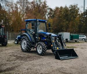 Tracteur à roues Lovol 60 CV d'occasion 2024 en gros avec chargeur frontal pour moteur, pompe et boîte de vitesses - Product Image 5