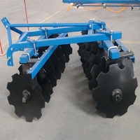 Venta al por mayor Tractor agrícola Grada de discos compensada de 3 puntos a la venta 12 14 cultivador mejor precio tractor de mano arado de disco de 4 pies Precio barato