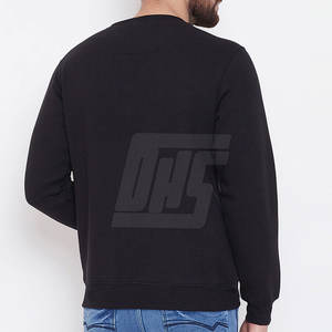 Sweatshirts pour hommes, coupe moderne, pull en coton mélangé, pour streetwear urbain et looks décontractés - Product Image 3