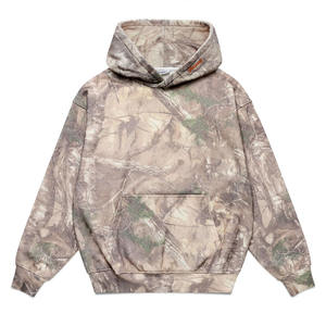 Sudadera con Capucha y Pantalones Deportivos Unisex de Corte Regular, Invernales, Bordados, de Camuflaje, Forro Polar Grueso, Antiencogimiento - Product Image 1