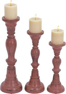 Décoration de fête pour noël et les mariages bougie pilier finition en noyer de qualité supérieure bougeoir personnalisé - Product Image 4