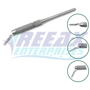 REEAX ENTREPRISES Haute Qualité Acier Inoxydable Réglable Scalpel Chirurgical Poignées Lames Base Raisonnable Instruments Chirurgicaux - Product Image 1