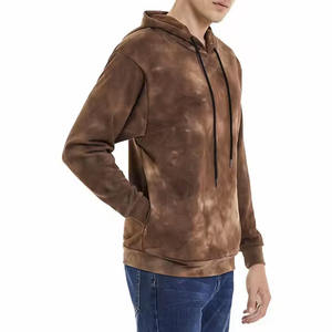 Venta al por mayor Hombres Tie Dye Hoodies calidad superior antiarrugas tasa razonable Top trending peso ligero tie Dye sudaderas con capucha de los hombres - Product Image 2
