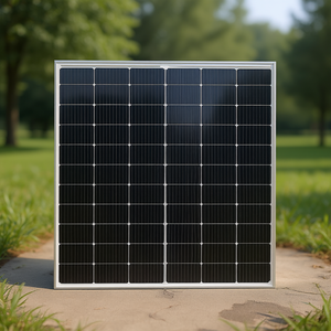 Panneau solaire monocristallin EricSity 335W-460W de qualité A avec feuille arrière blanche et couvercle avant en verre - Product Image 3