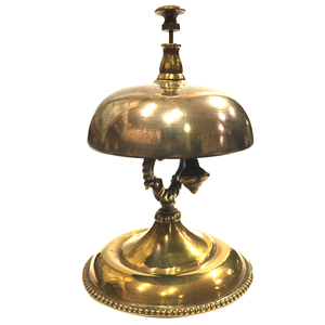 Cloche de bureau en aluminium avec Offre Spéciale fini argent Prix Cloche de bureau de table Finition argentée Utilisation pour le bureau et l'hôtel Cloche d'appel - Product Image 3