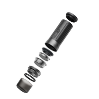 Machine à Espresso Portable Auto-Chauffante pour Voiture, Compatible avec Café Moulu et Capsules, Idéale pour les Voyages et le Bureau
