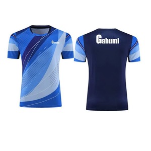 Chemise de sport Athleisure Polo de golf à rayures colorées imprimé par sublimation T-shirt de travail unisexe décontracté - Product Image 2