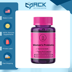 Cápsulas Probióticas para Mujeres One Solution LLC, Polisacárido Marino, 60 por Frasco, 2 Cápsulas de Dosis Diaria, Suplemento Dietético Premium para Adultos - Product Image 2