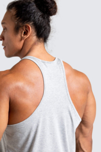 Gimnasio Singlets Mens Tank Tops Algodón Stringer Culturismo Y Fitness - Product Image 5