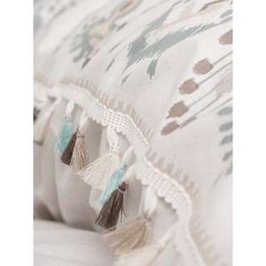 Ensemble de housse de couette double marron Asilo fait à la main boîte en coton motif bonbon literie élégante pour adultes et adolescents - Product Image 3