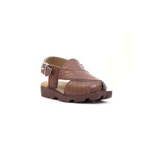Garçons Marron Peshawari Chappal KD9252 Vêtements stylés pour - Product Image 2