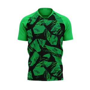 JAMEZ SPORTS Unisex Adult Soccer Jersey Quick Dry Breathable Lightweight Anti-Bacterial 100% Cotton Football <b>Shirt</b> for Sports - Product Image 2