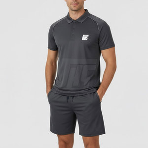 Uniforme de Golf para Hombre, Listo para Entrenar, Ligero, Transpirable, Tejido Elástico, Ajuste Cómodo para Prácticas en el Campo de Golf - Product Image 3