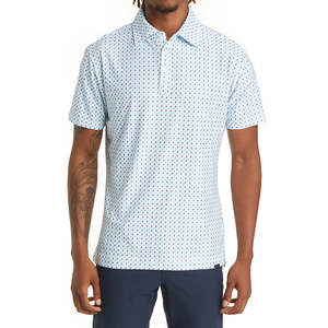 2025, diseño personalizado, absorbe la humedad, camisetas de Golf para hombres con estampado completo, Polo de Golf de secado rápido de gran tamaño para hombres - Product Image 1