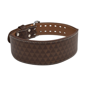 Heavy Duty PU Leather Eco-Friendly Casual Squat Belt with Steel Buckle High Intensity Strength Workouts - Product Image 1