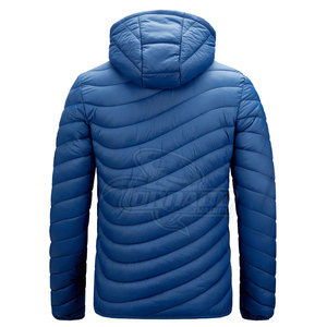 2023 ฤดูหนาวเสื้อแจ็คเก็ตบับเบิ้ลผู้ชายแบบสบายๆมีฮู้ดกันน้ำระบายอากาศได้กันลมคุณภาพสูง - Product Image 4