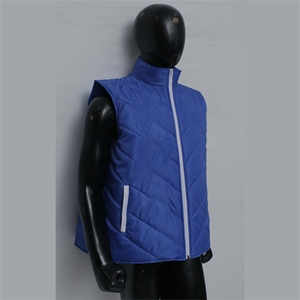 High Quality Men's Sleeveless Quilted Puffer Vest Breathable Outerwear Designed for Warmth Comfort Style Made Lightweight - Product Image 3