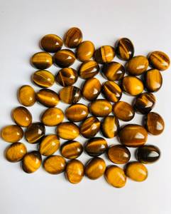 Piedras de Ojo de Tigre 100% Naturales, Formas Mixtas, Corte Cabujón, Tamaño Libre, Gemas Sueltas para Joyería - Product Image 2