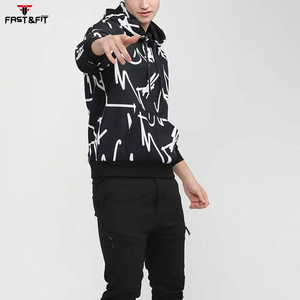 Pull à capuche pour hommes sur mesure Style de mode de rue vêtements d'hiver 100% coton avec design brodé nouveau design populaire - Product Image 4