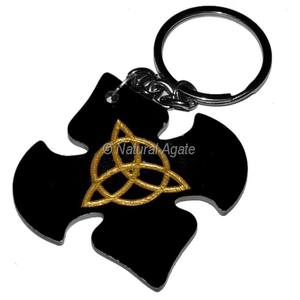 Buy CreamMoon <b>Stone</b> Tumbled <b>Cage</b> Keychain Online | Natural <b>Stone</b> CreamMoon <b>Stone</b> Tumbled <b>Cage</b> Keychain Online - Product Image 2