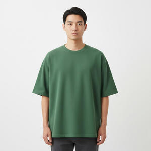 เสื้อยืดผู้ชายน้ำหนักเบา เนื้อผ้านุ่มลื่น แขนสั้น เหมาะสำหรับใส่ลำลองทุกวัน สไตล์สตรีท และสามารถสกรีนโลโก้ได้ - Product Image 1