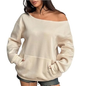 Sudadera de Invierno Premium para Mujer, Diseño Personalizado, Alta Calidad, Transpirable, de Algodón y Felpa, con Capucha y Color Sólido - Product Image 1