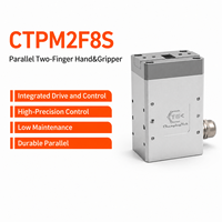 Mini-pince électrique parallèle CTPM2F8S pour l'entretien des machines CNC, le chargement et le déchargement robotisé