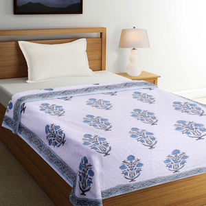 Nappe de table vintage 100% coton, faite à la main, imprimée à la main, motif floral, élégante, lavable, absorbante, personnalisable - Product Image 2