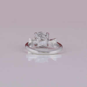 Anillo de compromiso de diamante cultivado en laboratorio para hombre personalizado de lujo 14KT Ajuste de solitario de oro sólido estilo clásico certificado IGI - Product Image 4