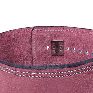 เข็มขัดออกกำลังกายหนังวัวแท้แบบปรับได้ ระบายอากาศได้ดี ขายดีที่สุด ผลิตตามสั่ง พร้อมหัวเข็มขัดแบบคันโยก สำหรับการฝึกฟิตเนส - Product Image 6