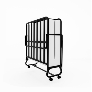 Iron Folding Bed And Bedstead | 80x190 Cm Foldable Bed and Single Mattress Foldable 600K4IR080190