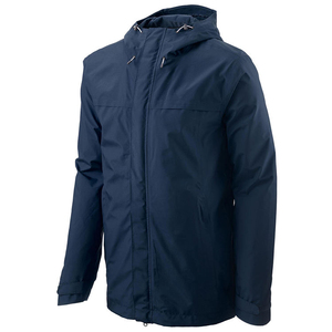 Veste de pluie imperméable respirante pour hommes coupe-vent léger pour les sports de plein air randonnée personnalisé OEM fournisseur direct d'usine - Product Image 4