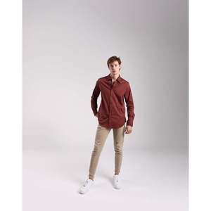 Camicia fantasia da uomo Slim Fit a maniche lunghe - Product Image 1