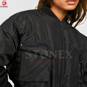 Women Light Weight Good Price Bomber Customized <b>Jackets</b> Adult Girls Wholesale Flight <b>Jackets</b> - Product Image 4