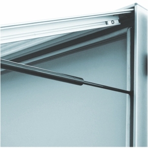 Vetrina MAXI con retro magnetico e vetro di sicurezza ESG per uso interno o esterno - Product Image 2