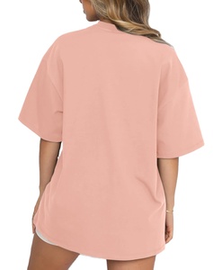 Dernière conception nouveauté femmes goutte épaule t-shirt durable séchage rapide femmes goutte épaule t-shirt avec couleur personnalisée - Product Image 2