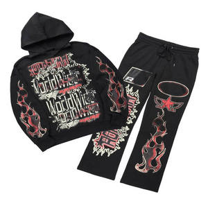 Ensemble de survêtement de jogging slim pour homme, vêtements de sport athlétiques, tenue d'entraînement pour la course à pied, la salle de sport, l'entraînement quotidien - Product Image 4