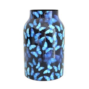 Florero de Metal hecho a mano decorativo moderno, jarrón de Arte de lujo hecho a mano para espacios caseros elegantes - Product Image 1